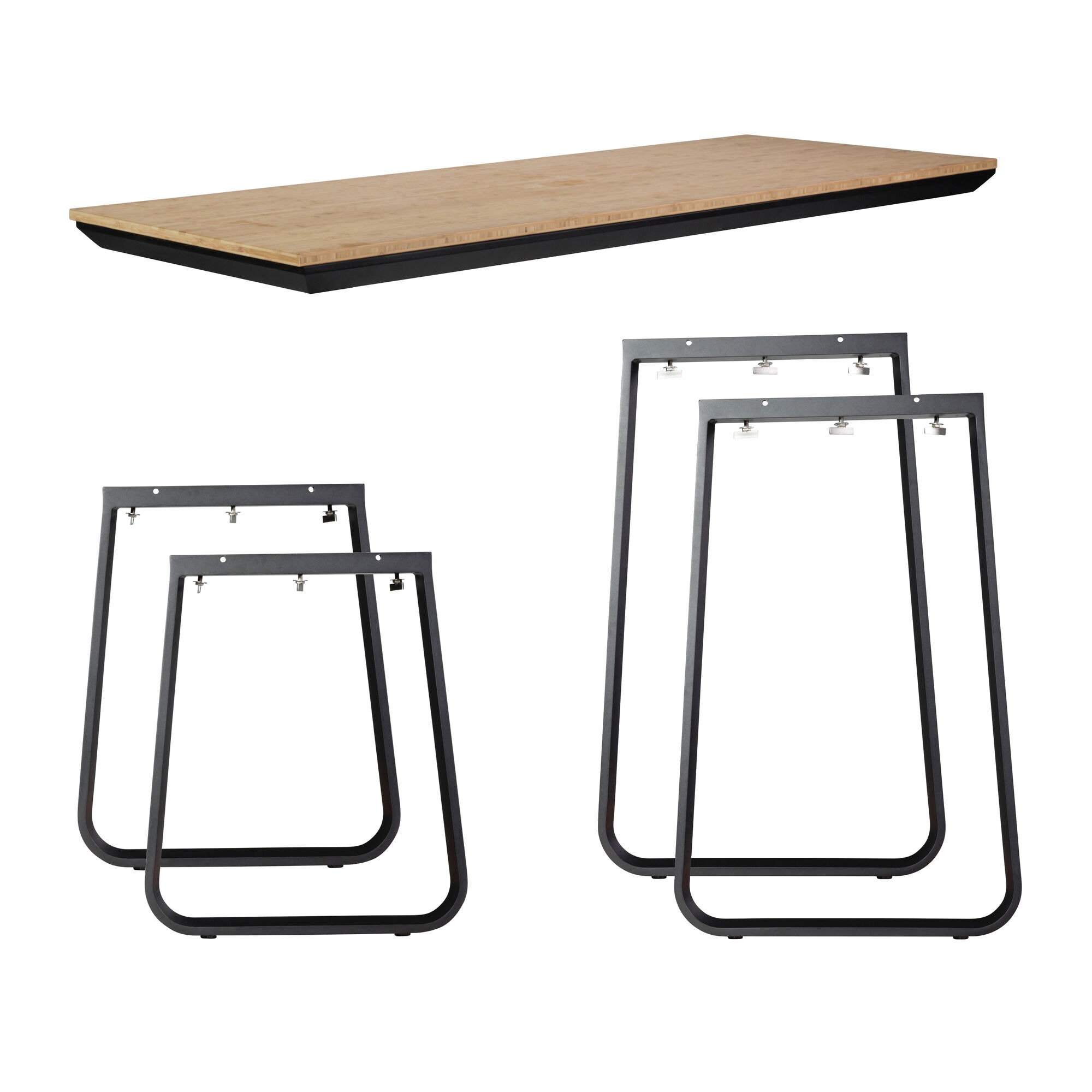 Salt Set Black - Bamboo