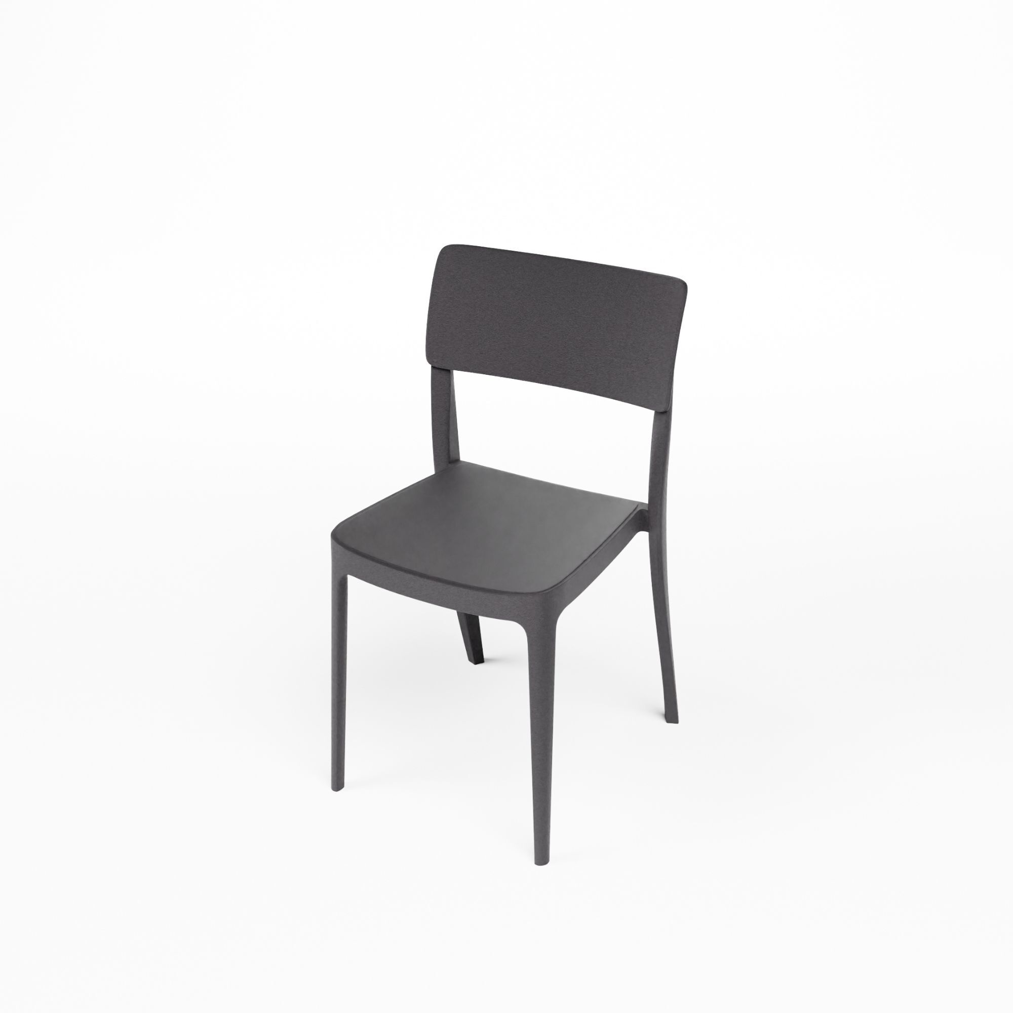 Capri - Stack Chair - Anthratice