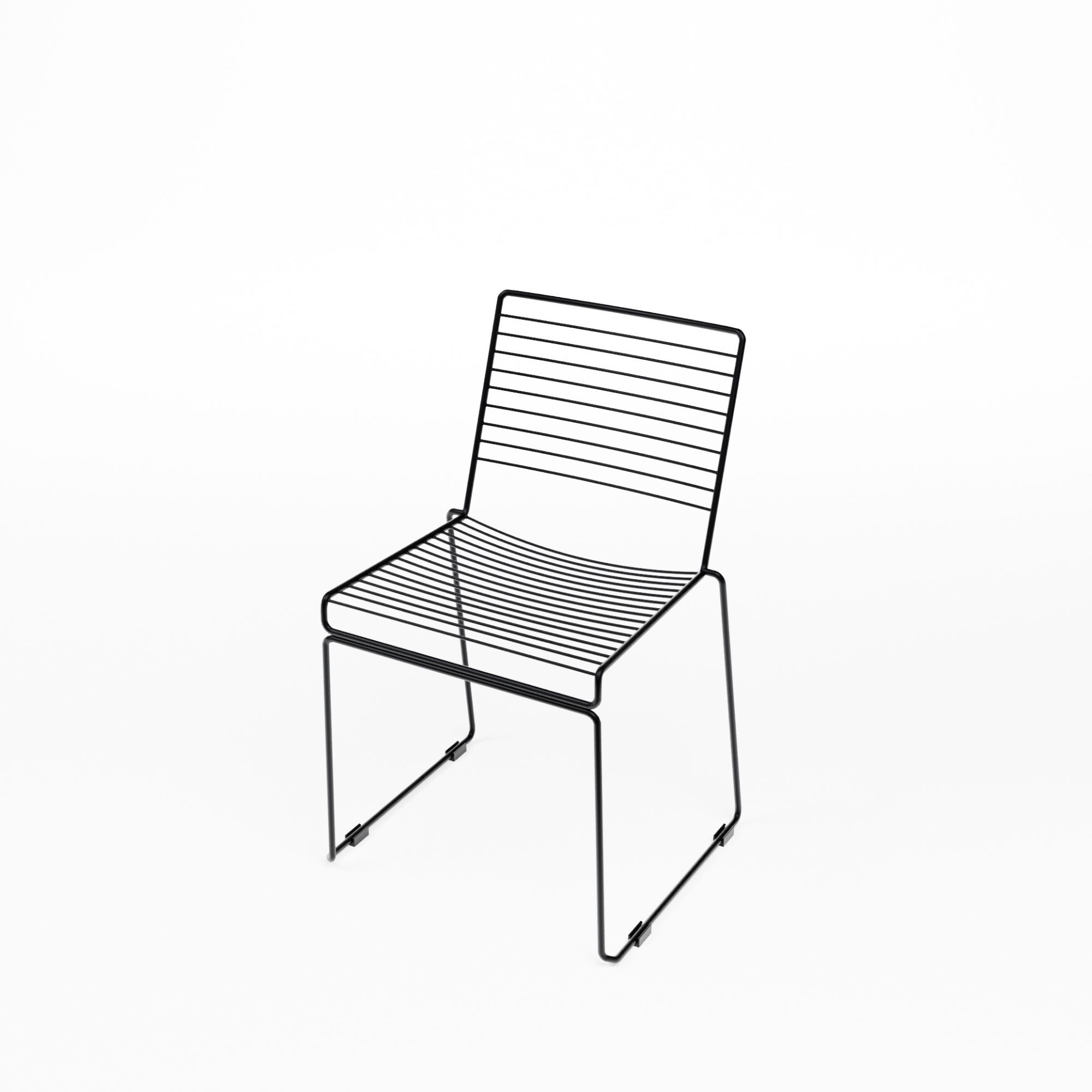 Wire Chair - Black
