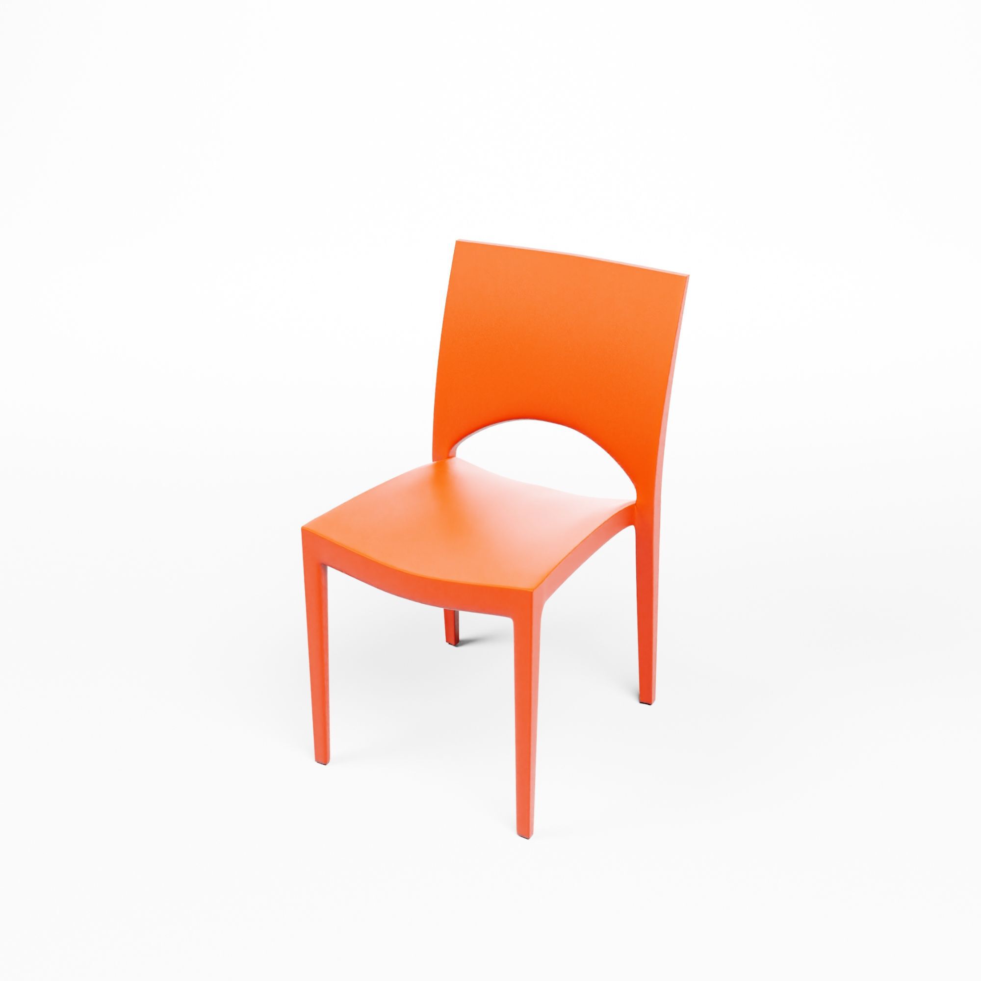 June - Stack Chair - Orange